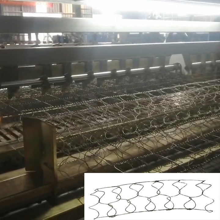 La primavera monta la primavera del colchón combinó el diámetro de alambre helicoidal de la máquina que arrolla 1.6-1.7
