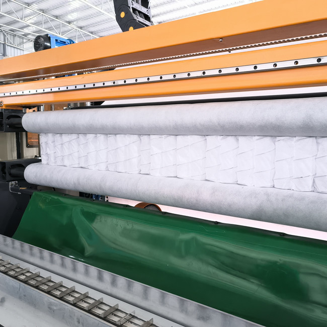 Secuencias/Min Output de la máquina 5-6 de la asamblea de la primavera del bolsillo del alto rendimiento 6.5KW