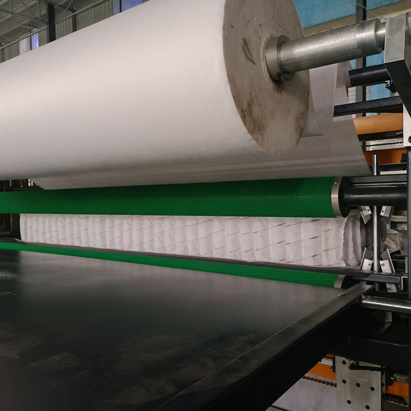 máquina de la asamblea de la primavera del control electrónico 1000pcs/h para las secuencias de alimentación de las primaveras del bolsillo manualmente