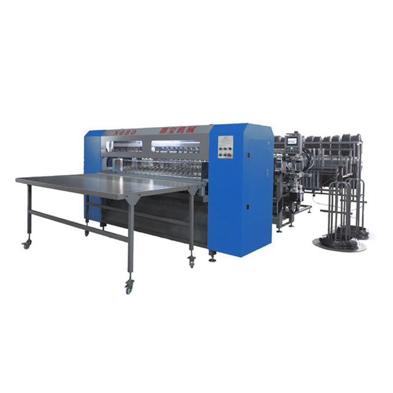 150-200 unidades por 8 horas máquina de enrollamiento de colchón unido con altura de resorte 150 mm -180 mm