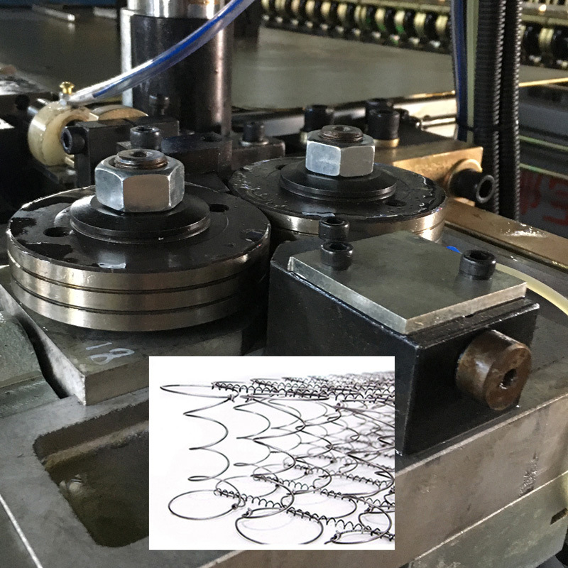 Mattress Bonnell Spring Assembly Machine for Mattress Production and 3 Phase 380V/50HZ Electrical Source