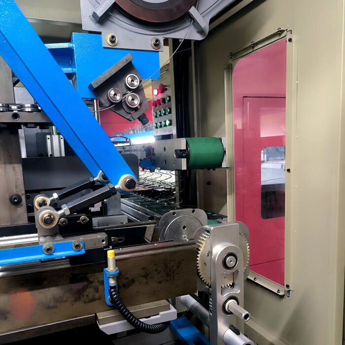 1Línea de colchón de diámetro de alambre de.3-1.6 mm con resorte de Bonnell y 4-7 curvas