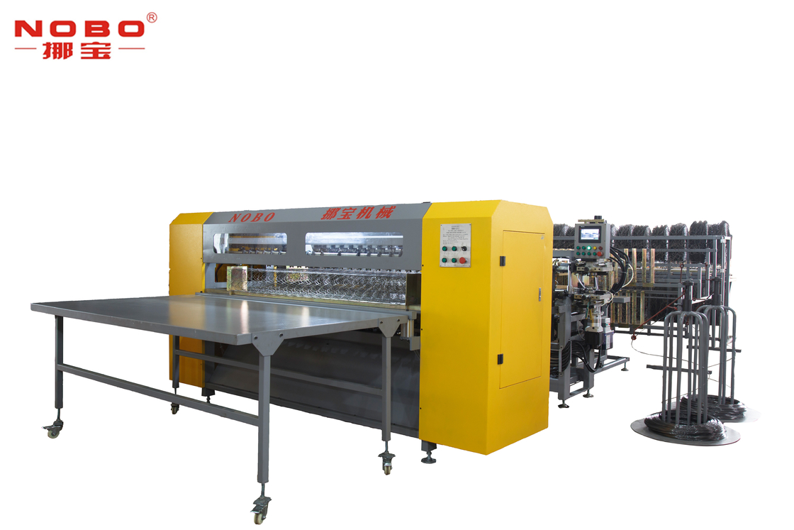 Máquina helicoidal de la primavera del colchón del diámetro 8.8-9.2m m de la máquina de la primavera automática de NOBO que arrolla