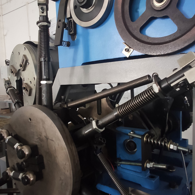 cadena de producción del colchón de primavera de 80-220m m primavera de alambre de 4.5kva Bonnell que hace la máquina