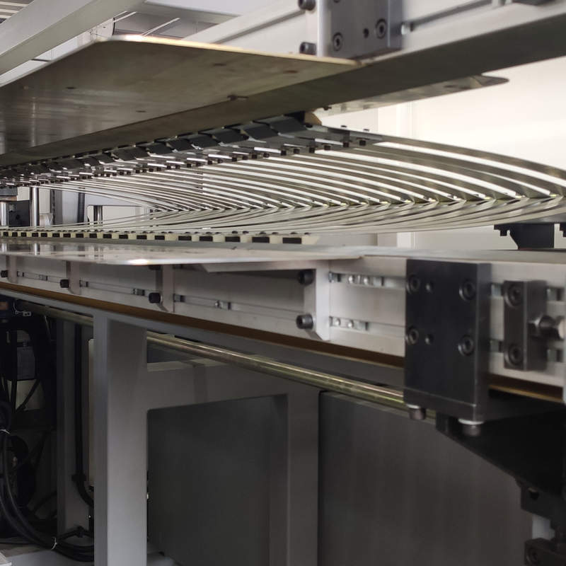 primavera del colchón de 1.8-2.5m m que hace la máquina 55PCS/Min Torsion Spring Machine