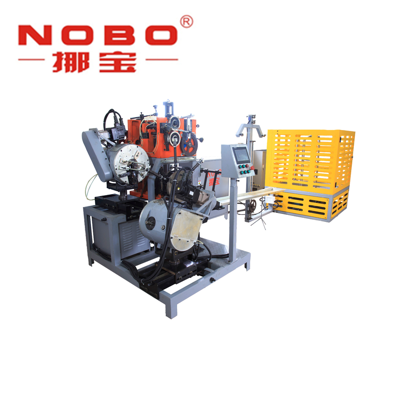 Tipo automático servo NOBO-FS-65 de la primavera de Bonell de la máquina del mecanismo de botes giratorios del motor 4.5kw